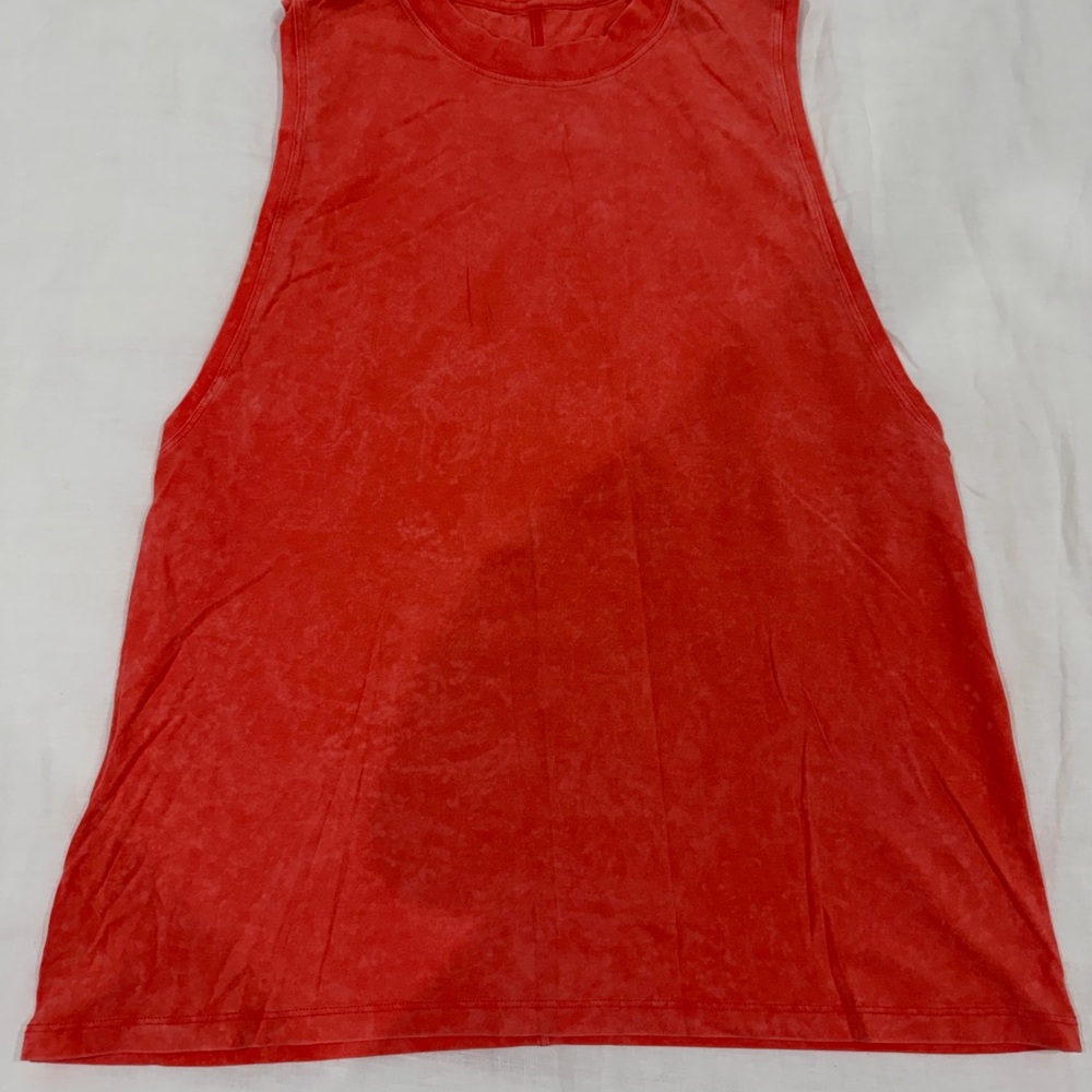 lululemon athletica Tomato Red Racerback Tank